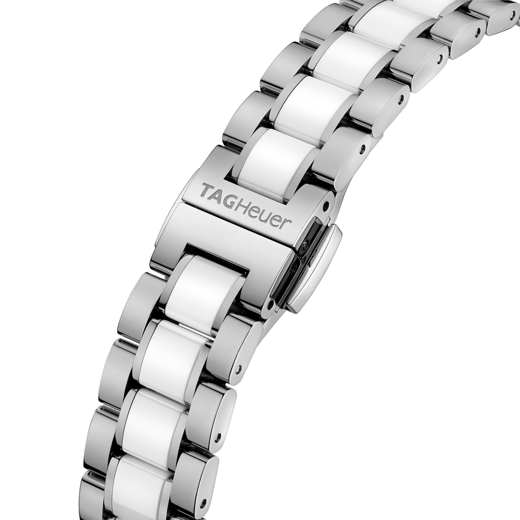 Buy Shop Tag Heuer Formula 1 Quartz White Dial Two Tone Steel Strap Watch for Women - WBJ141AC.BA0974 USA Online