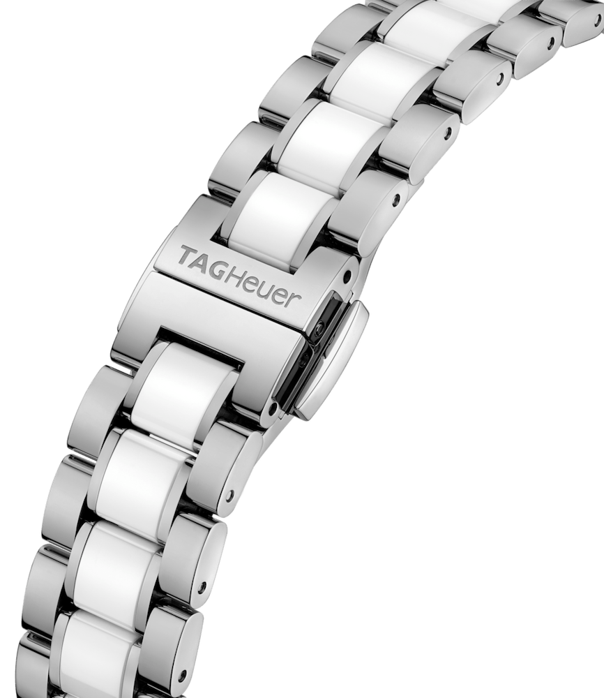 Buy Shop Tag Heuer Formula 1 Quartz White Dial Two Tone Steel Strap Watch for Women - WBJ141AC.BA0974 USA Online