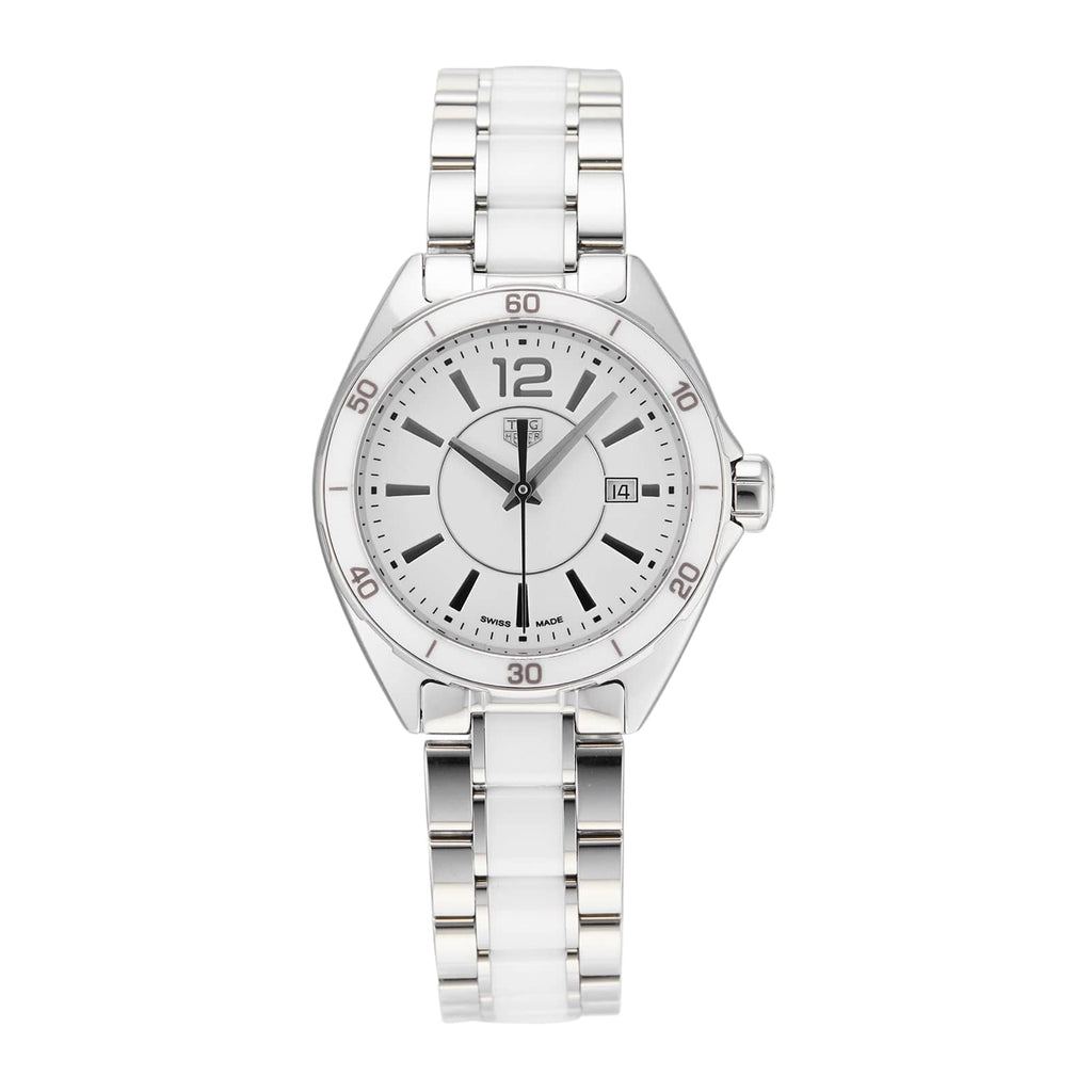 Buy Shop Tag Heuer Formula 1 Quartz White Dial Two Tone Steel Strap Watch for Women - WBJ141AC.BA0974 USA Online