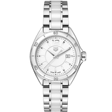 Buy Shop Tag Heuer Formula 1 Quartz White Dial Two Tone Steel Strap Watch for Women - WBJ141AC.BA0974 USA Online