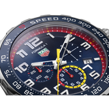 Buy Shop Tag Heuer Formula 1 Red Bull Racing Chronograph Blue Dial Blue Rubber Strap Watch for Men - CAZ101AL.FT8052 USA Online