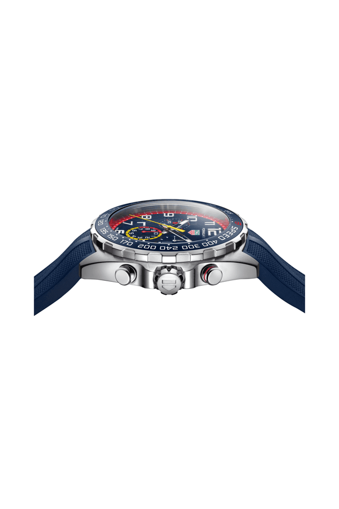 Buy Shop Tag Heuer Formula 1 Red Bull Racing Chronograph Blue Dial Blue Rubber Strap Watch for Men - CAZ101AL.FT8052 USA Online