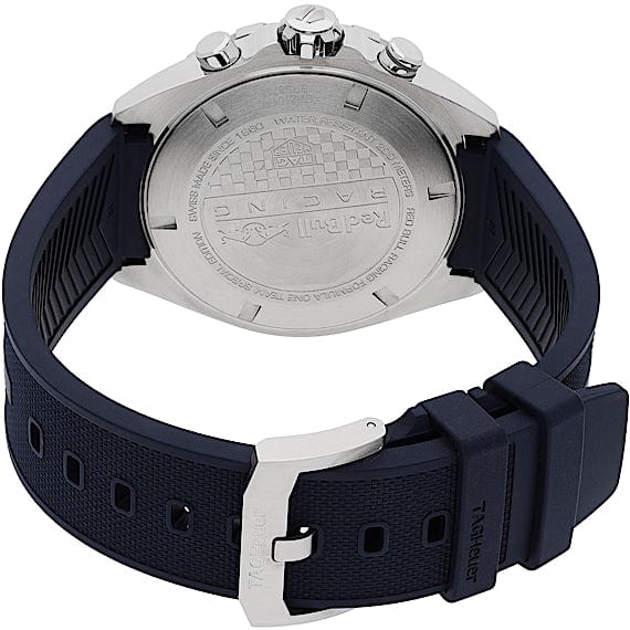 Buy Shop Tag Heuer Formula 1 Red Bull Racing Chronograph Blue Dial Blue Rubber Strap Watch for Men - CAZ101AL.FT8052 USA Online