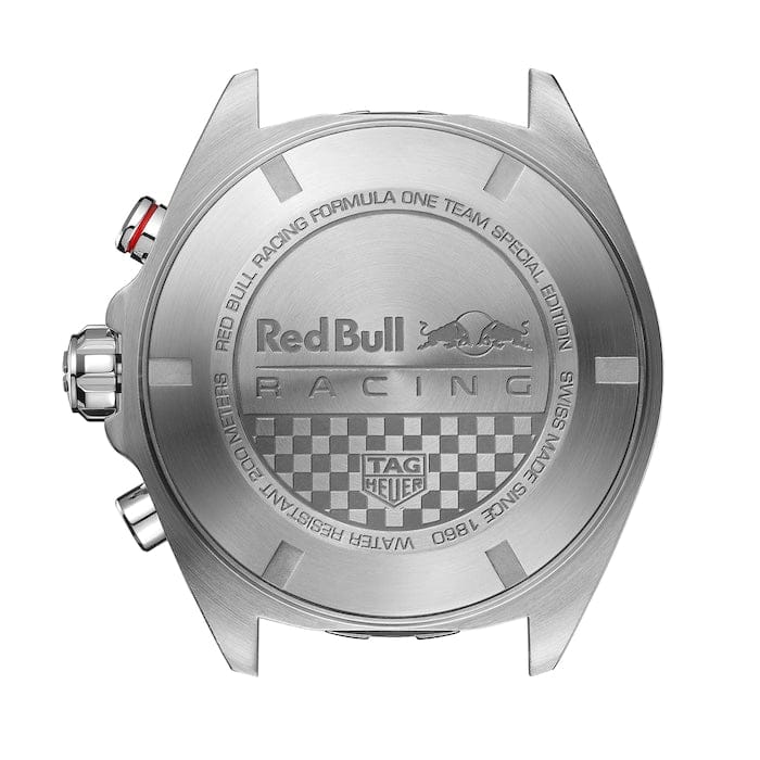 Buy Shop Tag Heuer Formula 1 Red Bull Racing Chronograph Blue Dial Blue Rubber Strap Watch for Men - CAZ101AL.FT8052 USA Online