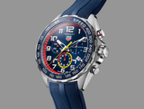 Buy Shop Tag Heuer Formula 1 Red Bull Racing Chronograph Blue Dial Blue Rubber Strap Watch for Men - CAZ101AL.FT8052 USA Online