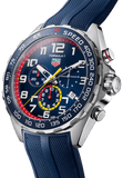 Buy Shop Tag Heuer Formula 1 Red Bull Racing Chronograph Blue Dial Blue Rubber Strap Watch for Men - CAZ101AL.FT8052 USA Online