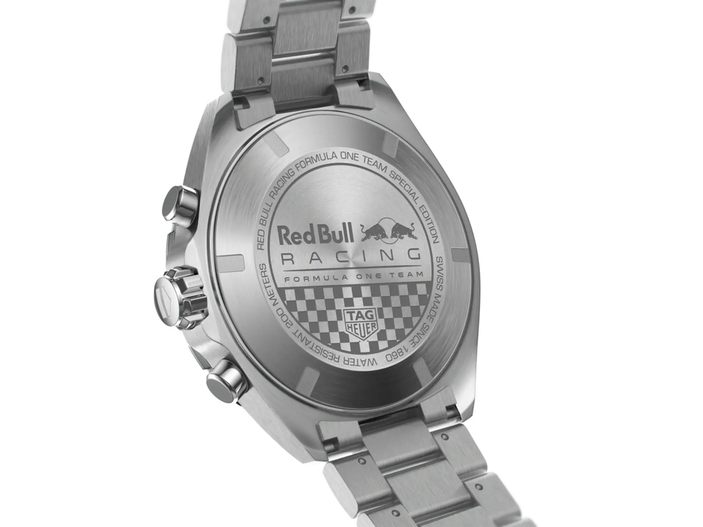 Buy Shop Tag Heuer Formula 1 Red Bull Racing Chronograph Blue Dial Silver Steel Strap Watch for Men - CAZ101AK.BA0842 USA Online