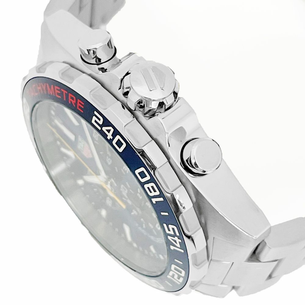 Buy Shop Tag Heuer Formula 1 Red Bull Racing Chronograph Blue Dial Silver Steel Strap Watch for Men - CAZ101AK.BA0842 USA Online