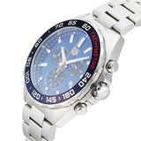 Buy Shop Tag Heuer Formula 1 Red Bull Racing Chronograph Blue Dial Silver Steel Strap Watch for Men - CAZ101AK.BA0842 USA Online