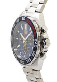 Buy Shop Tag Heuer Formula 1 Red Bull Racing Chronograph Blue Dial Silver Steel Strap Watch for Men - CAZ101AK.BA0842 USA Online
