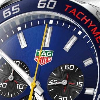 Buy Shop Tag Heuer Formula 1 Red Bull Racing Chronograph Blue Dial Silver Steel Strap Watch for Men - CAZ101AK.BA0842 USA Online