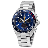 Buy Shop Tag Heuer Formula 1 Red Bull Racing Chronograph Blue Dial Silver Steel Strap Watch for Men - CAZ101AK.BA0842 USA Online