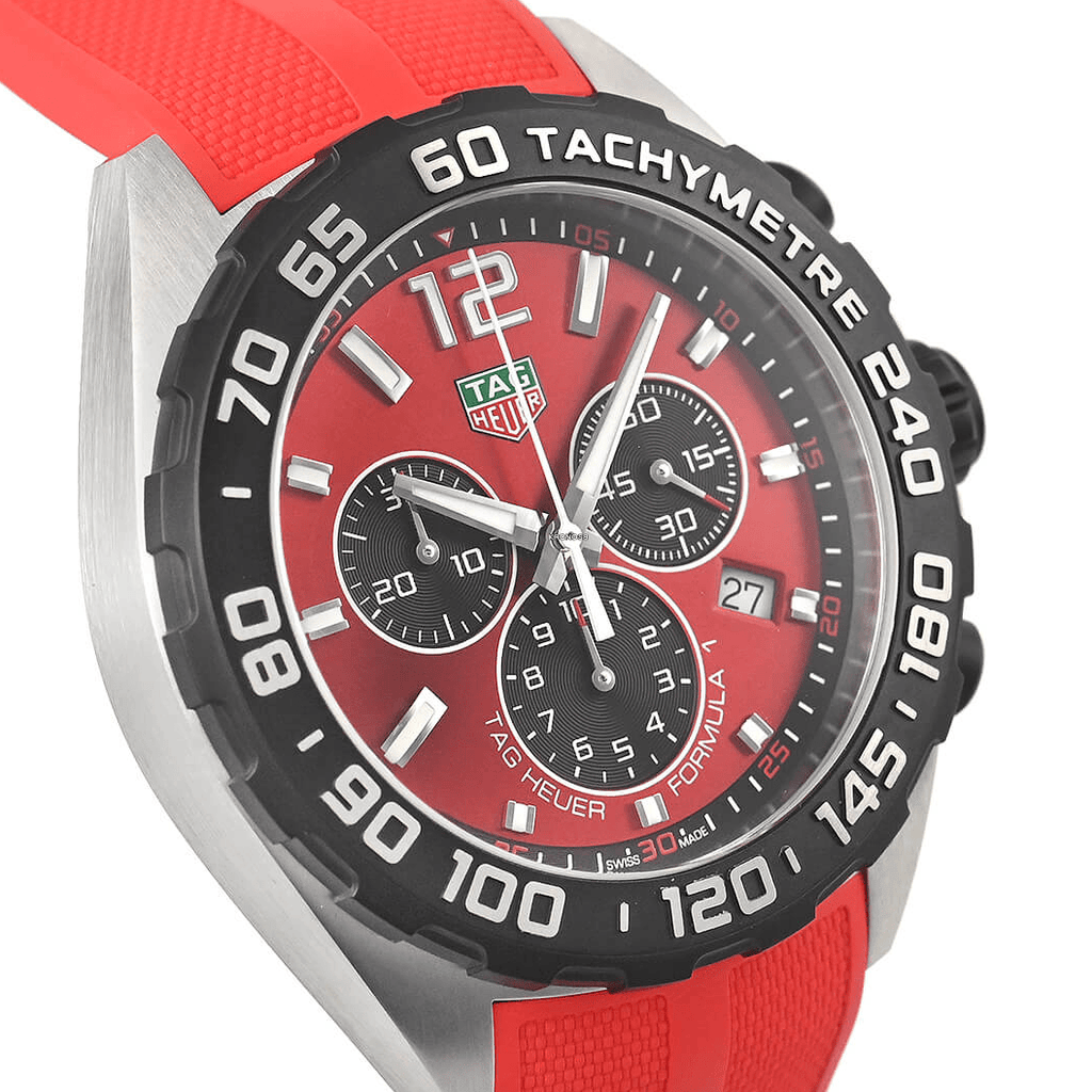 Buy Shop Tag Heuer Formula 1 Red Dial Watch for Men - CAZ101AN.FT8055 USA Online