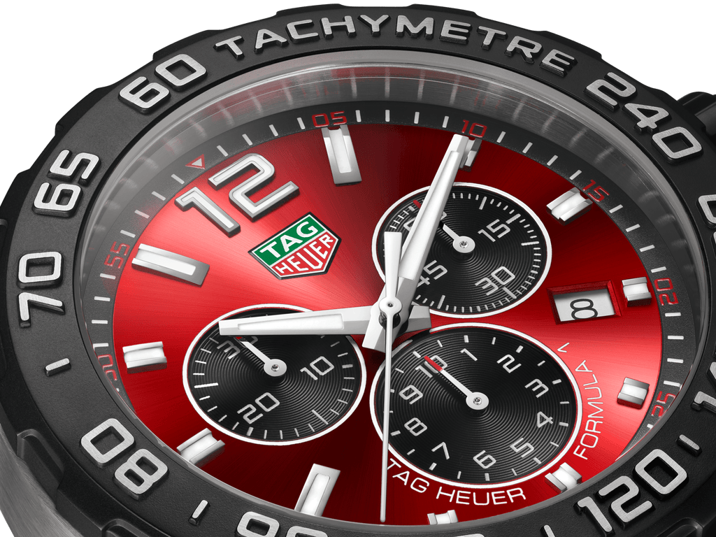 Buy Shop Tag Heuer Formula 1 Red Dial Watch for Men - CAZ101AN.FT8055 USA Online