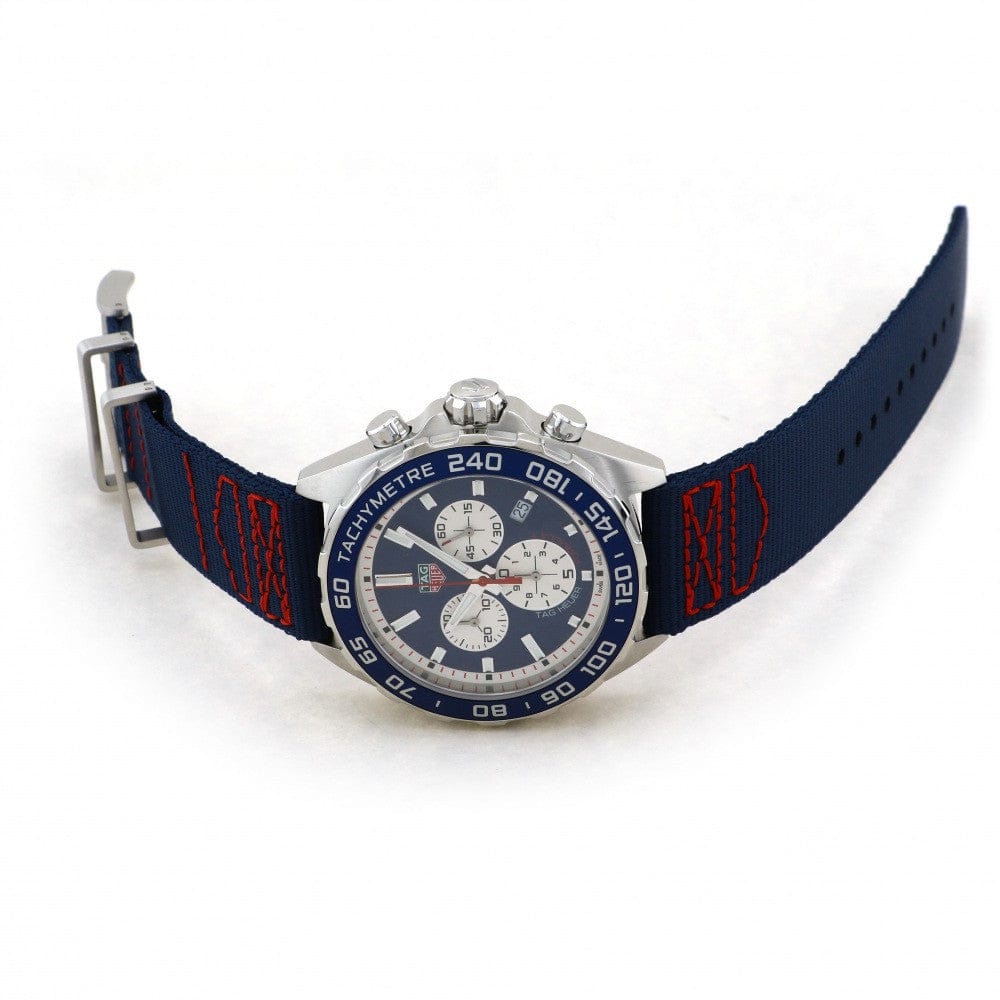 Buy Shop Tag Heuer Formula 1 Redbull Edition Chronograph Blue Dial Blue NATO Strap Watch for Men - CAZ1018.FC8213 USA Online