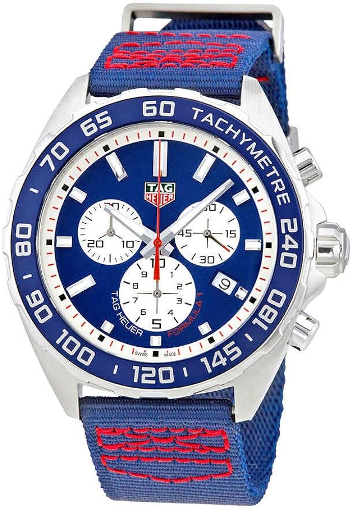 Buy Shop Tag Heuer Formula 1 Redbull Edition Chronograph Blue Dial Blue NATO Strap Watch for Men - CAZ1018.FC8213 USA Online