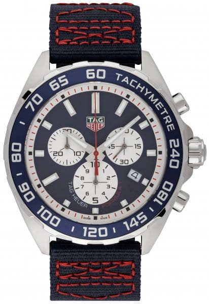 Buy Shop Tag Heuer Formula 1 Redbull Edition Chronograph Blue Dial Blue NATO Strap Watch for Men - CAZ1018.FC8213 USA Online
