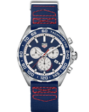 Buy Shop Tag Heuer Formula 1 Redbull Edition Chronograph Blue Dial Blue NATO Strap Watch for Men - CAZ1018.FC8213 USA Online