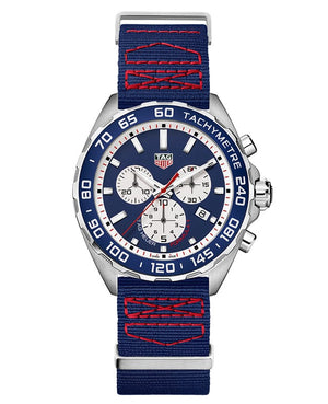 Buy Shop Tag Heuer Formula 1 Redbull Edition Chronograph Blue Dial Blue NATO Strap Watch for Men - CAZ1018.FC8213 USA Online