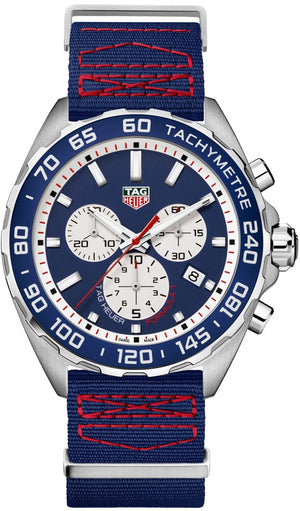 Buy Shop Tag Heuer Formula 1 Redbull Edition Chronograph Blue Dial Blue NATO Strap Watch for Men - CAZ1018.FC8213 USA Online