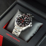 Buy Shop Tag Heuer Formula 1 Senna Limited Edition Black Dial Silver Steel Strap Watch for Men - WAZ1012.BA0883 USA Online