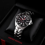 Buy Shop Tag Heuer Formula 1 Senna Limited Edition Black Dial Silver Steel Strap Watch for Men - WAZ1012.BA0883 USA Online