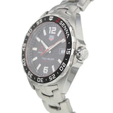 Buy Shop Tag Heuer Formula 1 Senna Limited Edition Black Dial Silver Steel Strap Watch for Men - WAZ1012.BA0883 USA Online