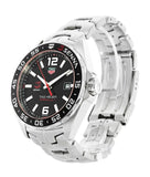 Buy Shop Tag Heuer Formula 1 Senna Limited Edition Black Dial Silver Steel Strap Watch for Men - WAZ1012.BA0883 USA Online