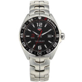 Buy Shop Tag Heuer Formula 1 Senna Limited Edition Black Dial Silver Steel Strap Watch for Men - WAZ1012.BA0883 USA Online