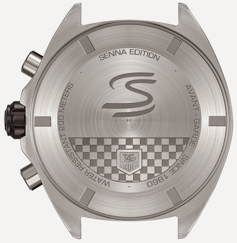 Buy Shop Tag Heuer Formula 1 Senna Limited Edition Chronograph Black Dial Silver Steel Strap Watch for Men - CAZ1013.BA0883 USA Online