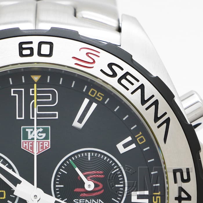 Buy Shop Tag Heuer Formula 1 Senna Limited Edition Chronograph Black Dial Silver Steel Strap Watch for Men - CAZ1013.BA0883 USA Online