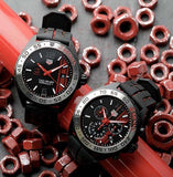 Buy Shop Tag Heuer Formula 1 Senna Special Edition Black Dial Two Tone Rubber Strap Watch for Men - WAZ1014.FT8027 USA Online