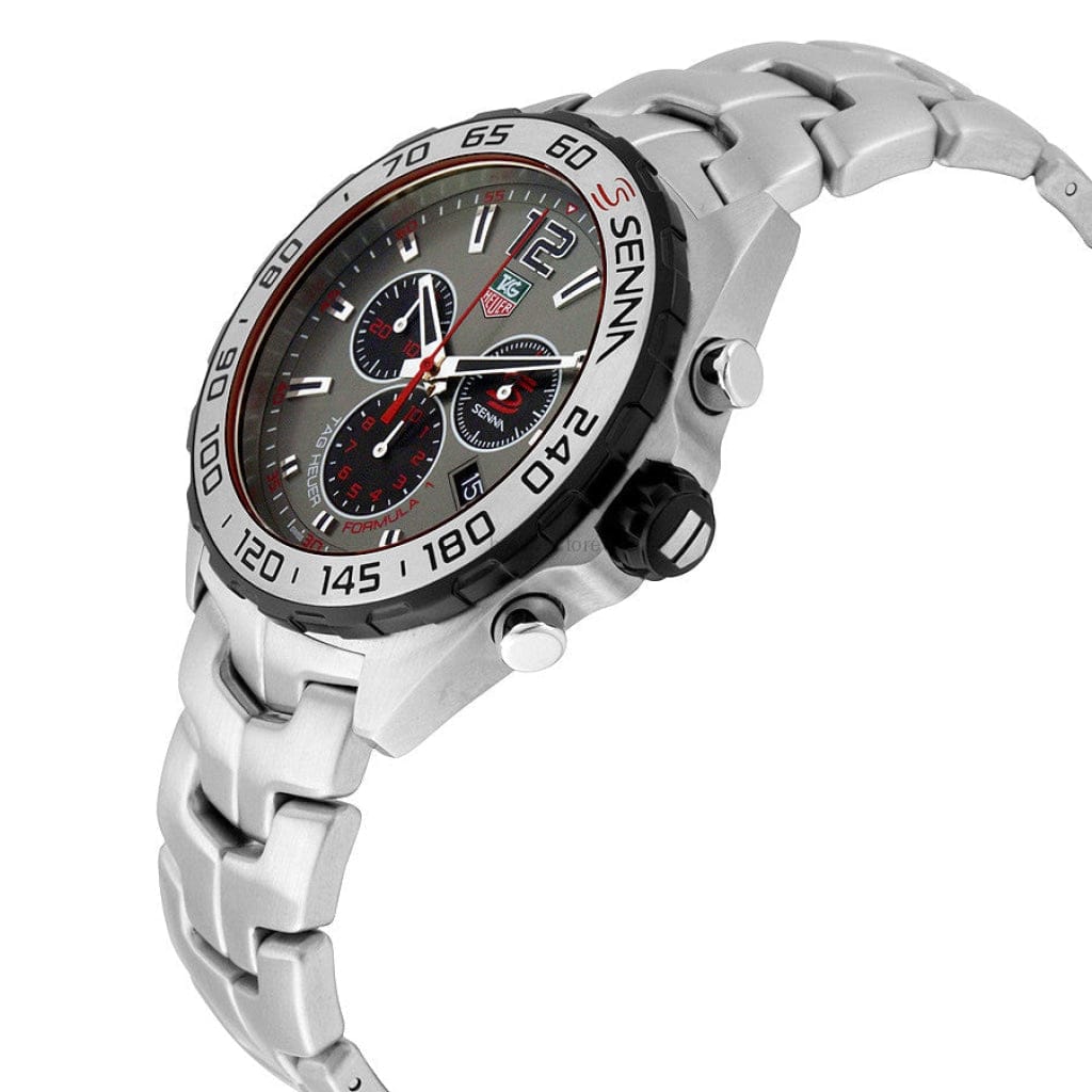 Buy Shop Tag Heuer Formula 1 Special Edition Chronograph Grey Dial Silver Steel Strap Watch for Men - CAZ1012.BA0883 USA Online