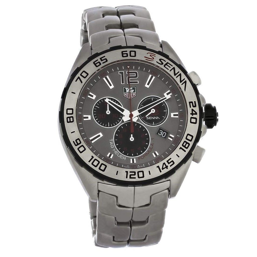 Buy Shop Tag Heuer Formula 1 Special Edition Chronograph Grey Dial Silver Steel Strap Watch for Men - CAZ1012.BA0883 USA Online