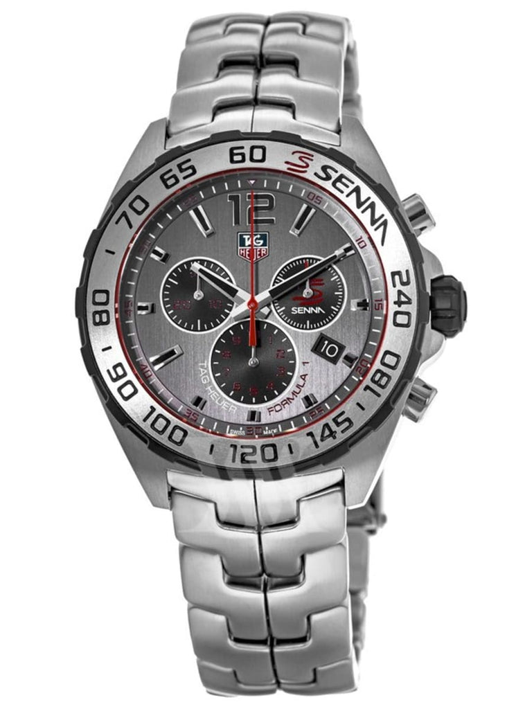 Buy Shop Tag Heuer Formula 1 Special Edition Chronograph Grey Dial Silver Steel Strap Watch for Men - CAZ1012.BA0883 USA Online
