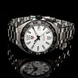 Buy Shop Tag Heuer Formula 1 White Dial Silver Steel Strap Watch for Men - WAZ1111.BA0875 USA Online