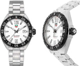 Buy Shop Tag Heuer Formula 1 White Dial Silver Steel Strap Watch for Men - WAZ1111.BA0875 USA Online