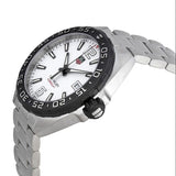 Buy Shop Tag Heuer Formula 1 White Dial Silver Steel Strap Watch for Men - WAZ1111.BA0875 USA Online