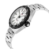 Buy Shop Tag Heuer Formula 1 White Dial Silver Steel Strap Watch for Men - WAZ1111.BA0875 USA Online