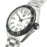 Buy Shop Tag Heuer Formula 1 White Dial Silver Steel Strap Watch for Men - WAZ1111.BA0875 USA Online