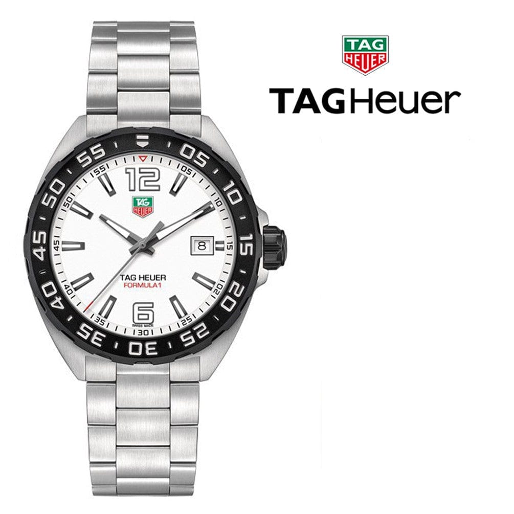 Buy Shop Tag Heuer Formula 1 White Dial Watch for Men - WAZ1111.BA0875 USA Online