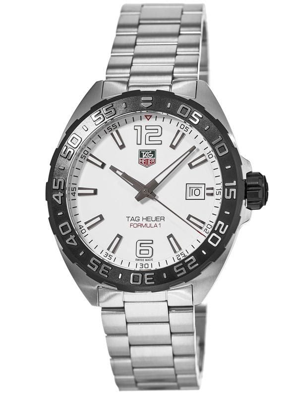 Buy Shop Tag Heuer Formula 1 White Dial Watch for Men - WAZ1111.BA0875 USA Online