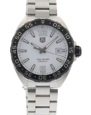 Buy Shop Tag Heuer Formula 1 White Dial Watch for Men - WAZ1111.BA0875 USA Online