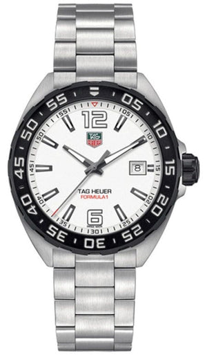 Buy Shop Tag Heuer Formula 1 White Dial Watch for Men - WAZ1111.BA0875 USA Online