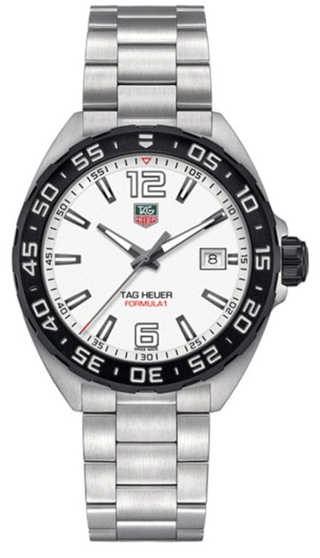Buy Shop Tag Heuer Formula 1 White Dial Watch for Men - WAZ1111.BA0875 USA Online