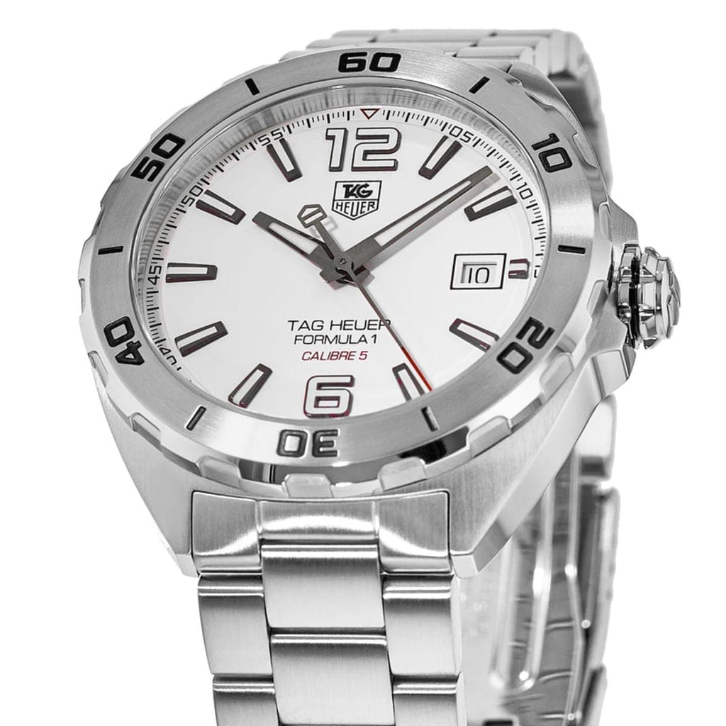 Buy Shop Tag Heuer Formula 1 White Dial Watch for Men - WAZ2114.BA0875 USA Online