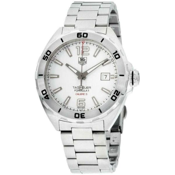 Buy Shop Tag Heuer Formula 1 White Dial Watch for Men - WAZ2114.BA0875 USA Online