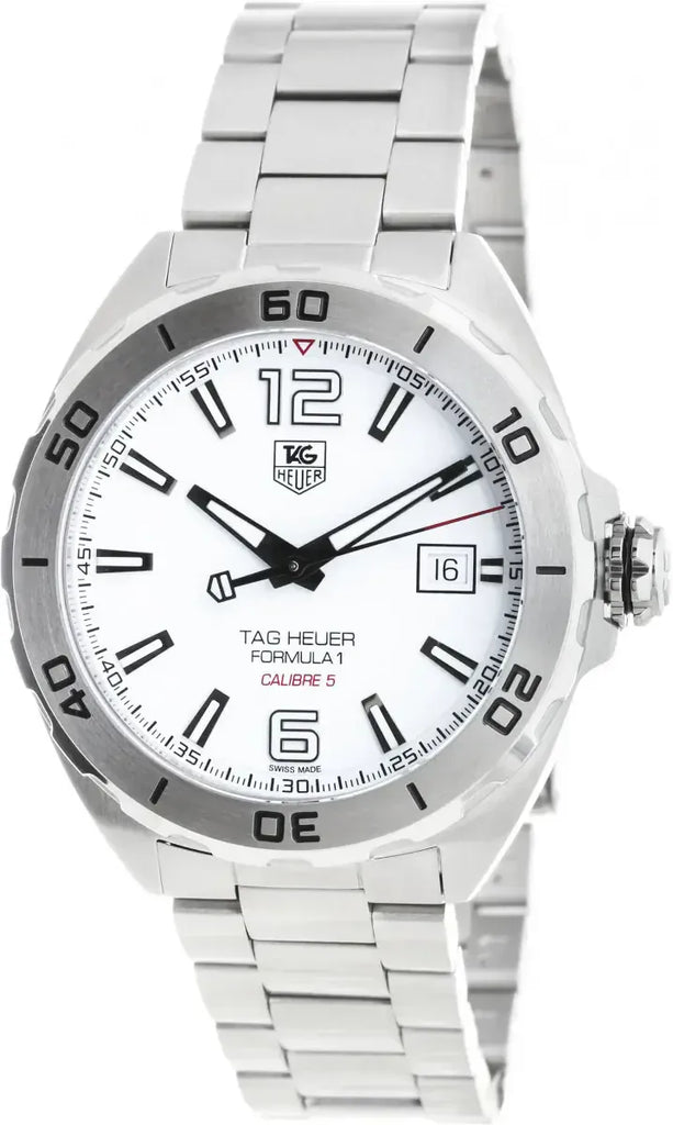 Buy Shop Tag Heuer Formula 1 White Dial Watch for Men - WAZ2114.BA0875 USA Online