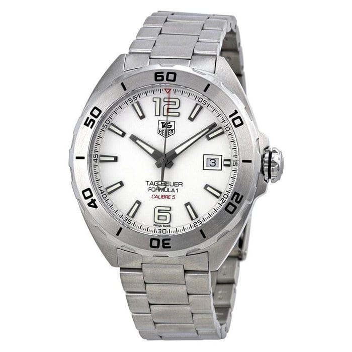 Buy Shop Tag Heuer Formula 1 White Dial Watch for Men - WAZ2114.BA0875 USA Online