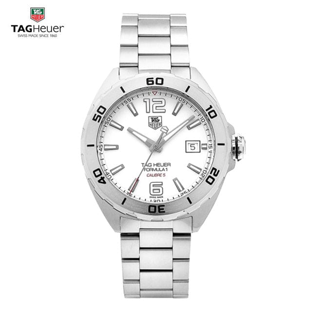 Buy Shop Tag Heuer Formula 1 White Dial Watch for Men - WAZ2114.BA0875 USA Online